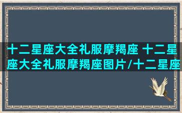 十二星座大全礼服摩羯座 十二星座大全礼服摩羯座图片/十二星座大全礼服摩羯座 十二星座大全礼服摩羯座图片-我的网站